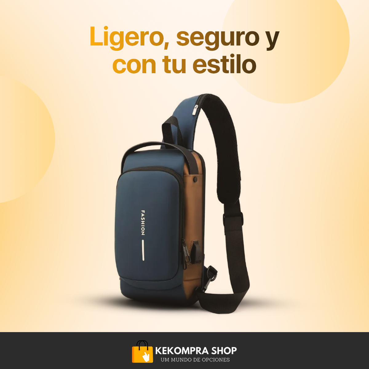 BOLSO BANDOLERA ANTIRROBO