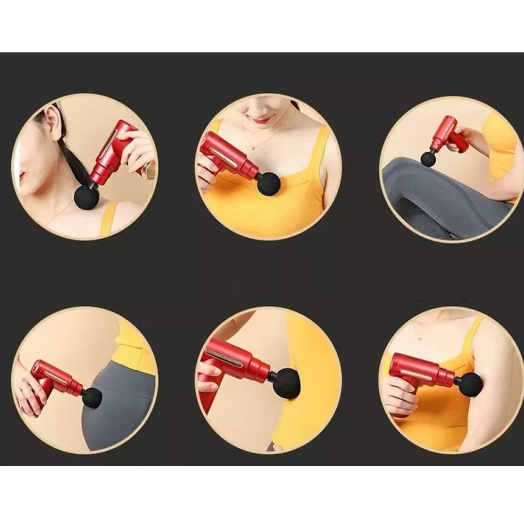 MINI MASAJEADOR MARTILLO PISTOLA FASCIAL